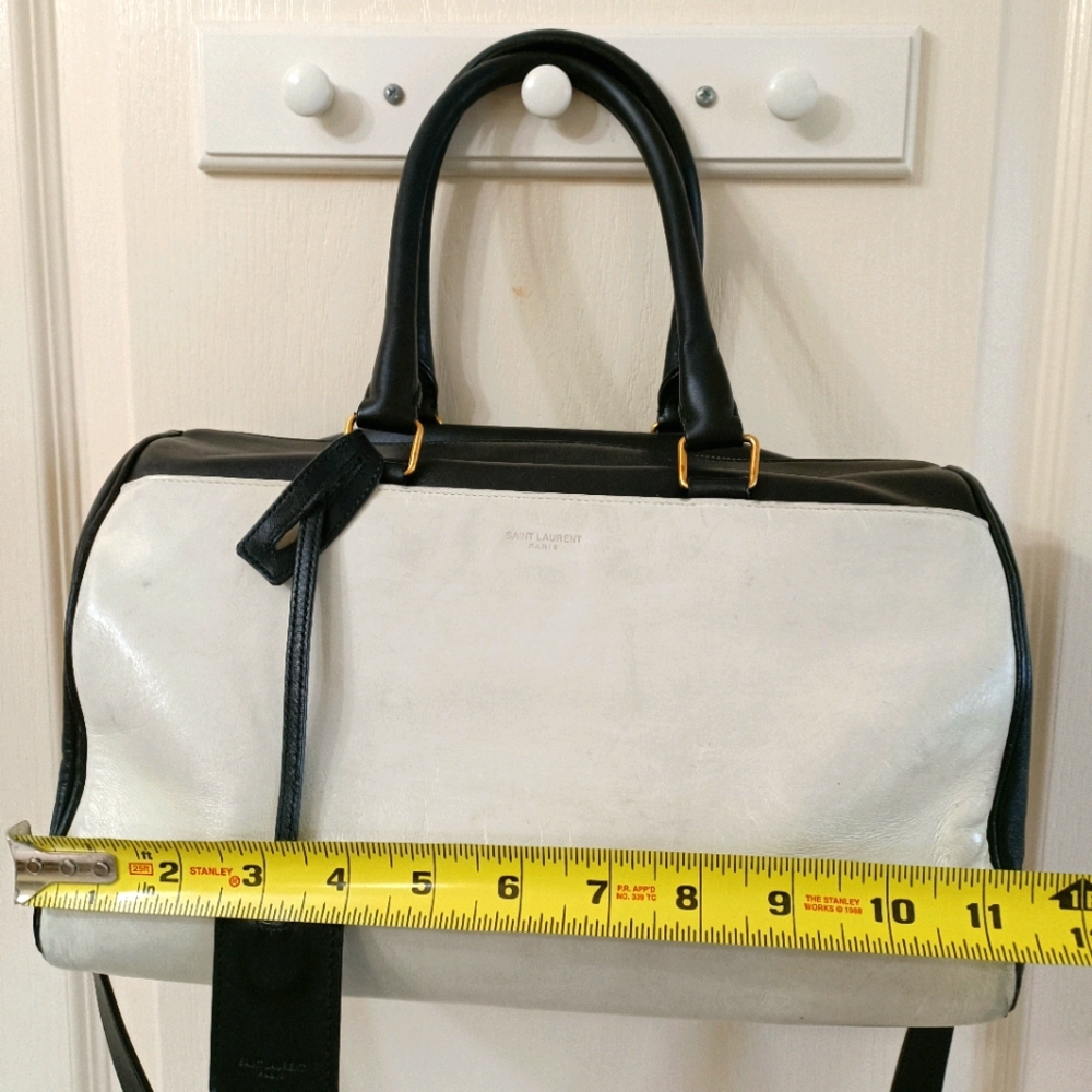 Authentic Saint Laurent Classic Duffle 12 Bag